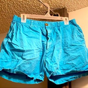 Bright Blue Chubbies Shorts